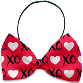 Red XOXO Bow Tie