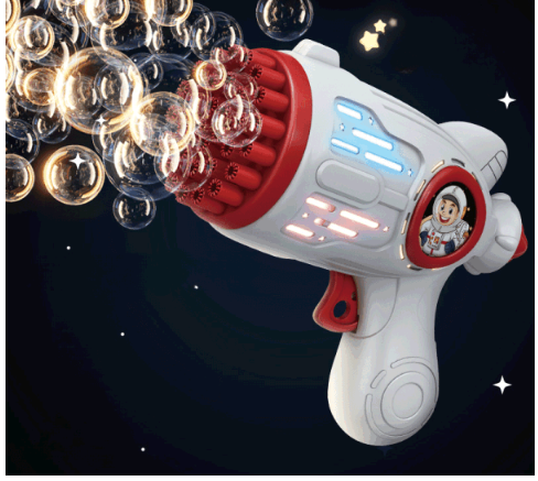 LED Lighted Bubble Gun