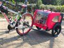 Foldable Bicycle Trailer for Dogs or Other Pets