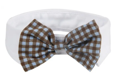 Fashion Bowtie - Brown/Blue