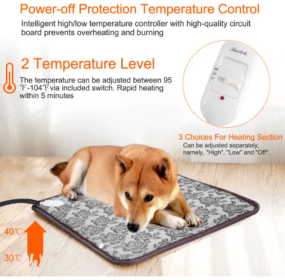 Waterproof Electric Warming Mat for Dogs and Cats