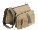 Cotton Canvas Dog Backpack Saddle Bag for Dog