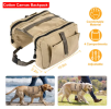 Cotton Canvas Dog Backpack Saddle Bag for Dog