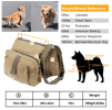 Cotton Canvas Dog Backpack Saddle Bag for Dog