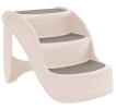 Folding Dog Stairs - Cream