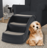 Folding Dog Stairs - Black