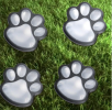 Garden or Yard Paw Print Solar Lights - 4pack