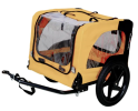 Heavy Duty Bicycle Trailer for Dogs - Yellow