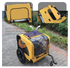 Heavy Duty Bicycle Trailer for Dogs - Yellow