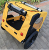 Heavy Duty Bicycle Trailer for Dogs - Yellow