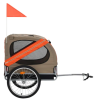 Orange and Gray Dog Trailer