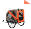 Orange and Gray Dog Trailer