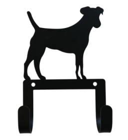 Jack Russell Wrought Iron Wall Hook