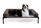 Raised Mesh Dog Bed with Removeable Bolsters