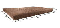 Water Resistant Memory Foam Dog Bed