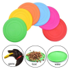 Silicone Frisbee Style Flying Disc Dog Toy