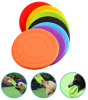 Silicone Frisbee Style Flying Disc Dog Toy