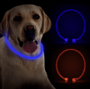 Rechargeable Luminous Dog Safety Collar - Blue