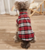 Classic Plaid Dog Shirt - Large