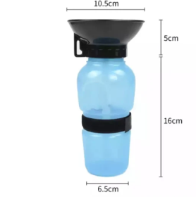 Dog Water Bottle, Mug Holds 500ml For Travel