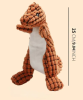 Plush Dinosaur Dog Chew Toy