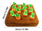 Plush Carrot Puzzle Toys for Dogs-12 or 4 Carrots