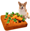 Plush Carrot Puzzle Toys for Dogs-12 or 4 Carrots