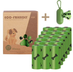 Biodegradable Doggie Waste Bags  - 18 rolls