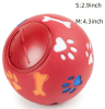 Dog Treat Dispensing Rubber Puzzle Ball Toy