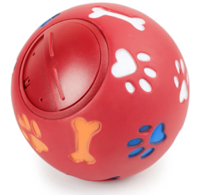 Dog Treat Dispensing Rubber Puzzle Ball Toy