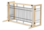 Freestanding Wooden Gate for Dogs