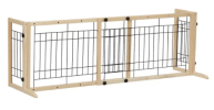 Freestanding Wooden Gate for Dogs