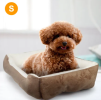 Soft Cozy Dog Sofa Bed - Small