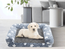 Ultra Comfy Gray Star Bed for Small Dogs