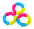 Tri-color Bite Ring Toy for Dogs