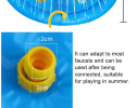 Water Splash Pool for Dogs