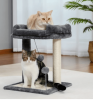 Small Cat Tree with Wrapped Scratching Posts