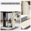 Small Cat Tree with Wrapped Scratching Posts