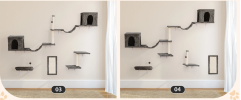 Ultimate Cat Tree - Wall Mounted Playground