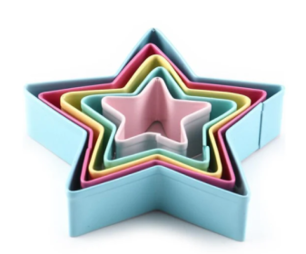 Star Shaped Dog Treats Cookie Cutter Set