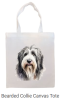 Zippered Tote with Your Dogs' Breed Image