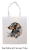 Zippered Tote with Your Dogs' Breed Image