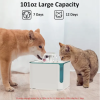 Dog and Cat Water Fountain with 2 Filters