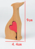 Special Wooden Love for Dogs Heart Ornament