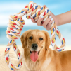 Knotted Rope Dental Dog Teeth Cleaner Toy