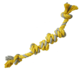 Teeth Grinding Cotton Rope Toy for Dogs