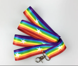 Fun Stars and Rainbow Dog Leash