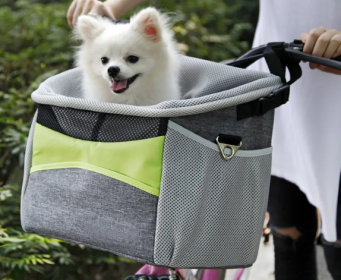 Dog Bicycle Safety Basket for Small Pets