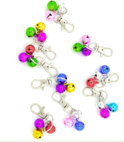 Fun Fur Baby Collar Bling Charms - Jingle Bells