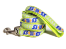 Touchdog 'Chain Printed' Tough Embroidered Collar and Leash